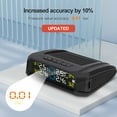 thumbnail image 4 of Tire Pressure Monitoring System, Wireless Solar Tire Pressure Monitoring System with LCD Display, 6 Alarm Modes & 4 External Sensors, Real,time Display Tire Pressure Monitoring System for Car S, 4 of 6