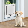 thumbnail image 3 of Cat Door,4 Way Rotating Switch Pet Door Plastic Pet Door Elevated Design, 3 of 10