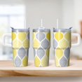 thumbnail image 2 of Travel Cup 20oz with Lid and Straw - Stainless Steel Insulated Boho Tumbler, Double Wall Vacuum Thermal Coffee Mug, Leakproof, 2 of 5