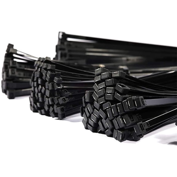 BDKWID-SYD 4 Inch length, 18lb Small size Self Locking Nylon Cable Zip Ties -1000 Piece (Black)
