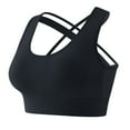 thumbnail image 2 of Busydd Womens Sports Bra Seamless Beauty Back Bra Wireless Bras for Women Solid Color High Support Everyday Bra Underwear Oversized Full Coverage Bra, 2 of 3