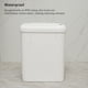thumbnail image 5 of EKO Bote de Basura automático para baño con Tapa, Bote de Basura Delgado sin Contacto de 2.6 galones, Bote de Basura Impermeable con Sensor de Movimiento para baño, Oficina, Cocina, Blanco, 5 of 5