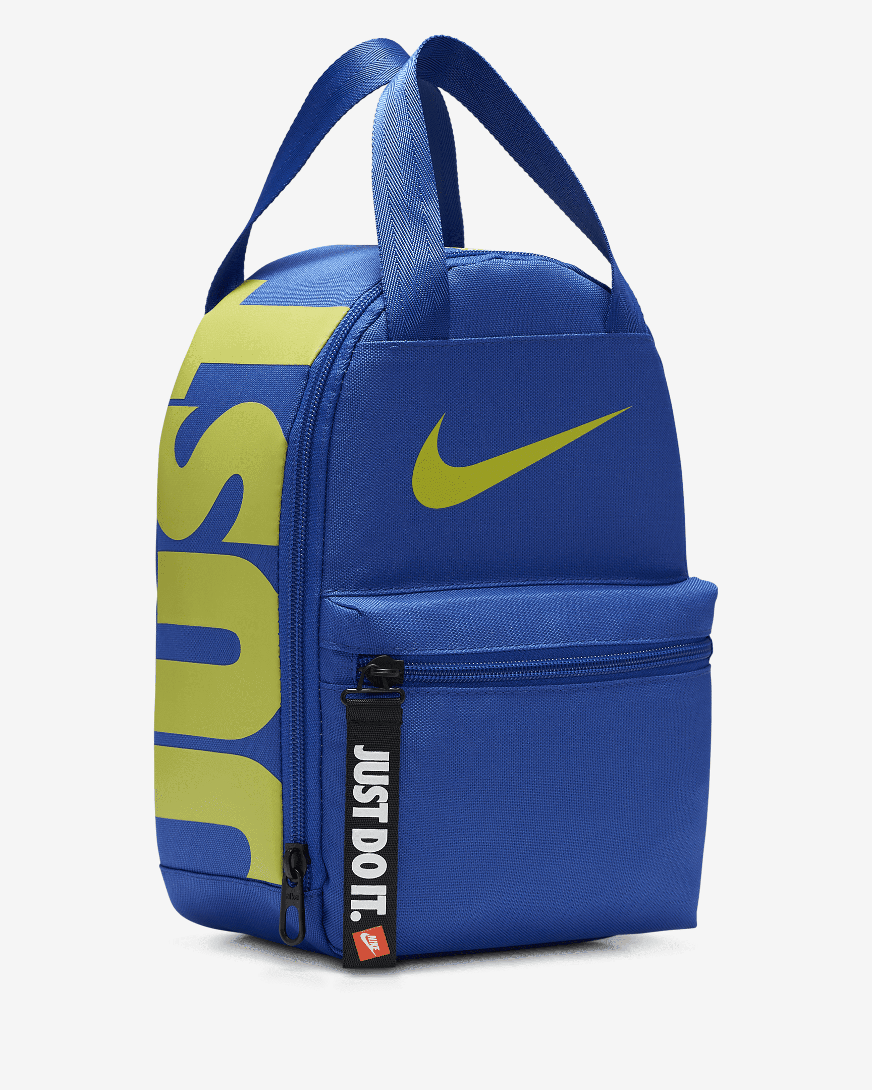 Nike Just Do It Pull Zip Lunch Pack Game Royal Volt 9A2937 U89 One Size ...
