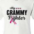 thumbnail image 4 of Inktastic Breast Cancer Awareness My Grammy is a Fighter Youth T-Shirt, 4 of 5