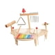 thumbnail image 1 of Instrumento de percusión para niños, set de batería y xilófono de madera, 1 of 9