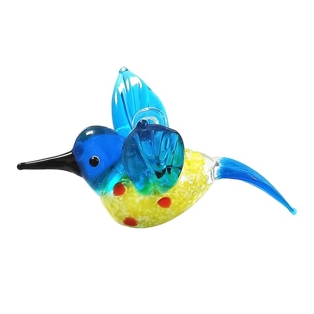 Figura de pájaro de escritorio, pequeña estatua decorativa creativa para estantería, dormitorio y oficina. Estilo D