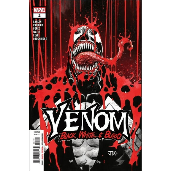 Venom: Black, White And Blood #2 VF ; Marvel Comic Book