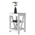 thumbnail image 4 of White pine two-shelf table / Ideal for living room setup / Provide practical storage, 4 of 4
