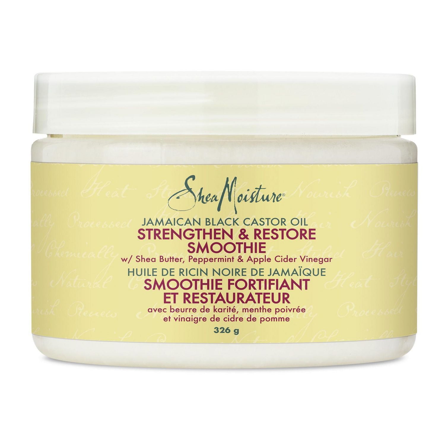 Smoothie Fortifiant et Restaurateur SheaMoisture Huile de Ricin Noire de Jamaïque 340g Smoothie Fortifiant et Restaurateur