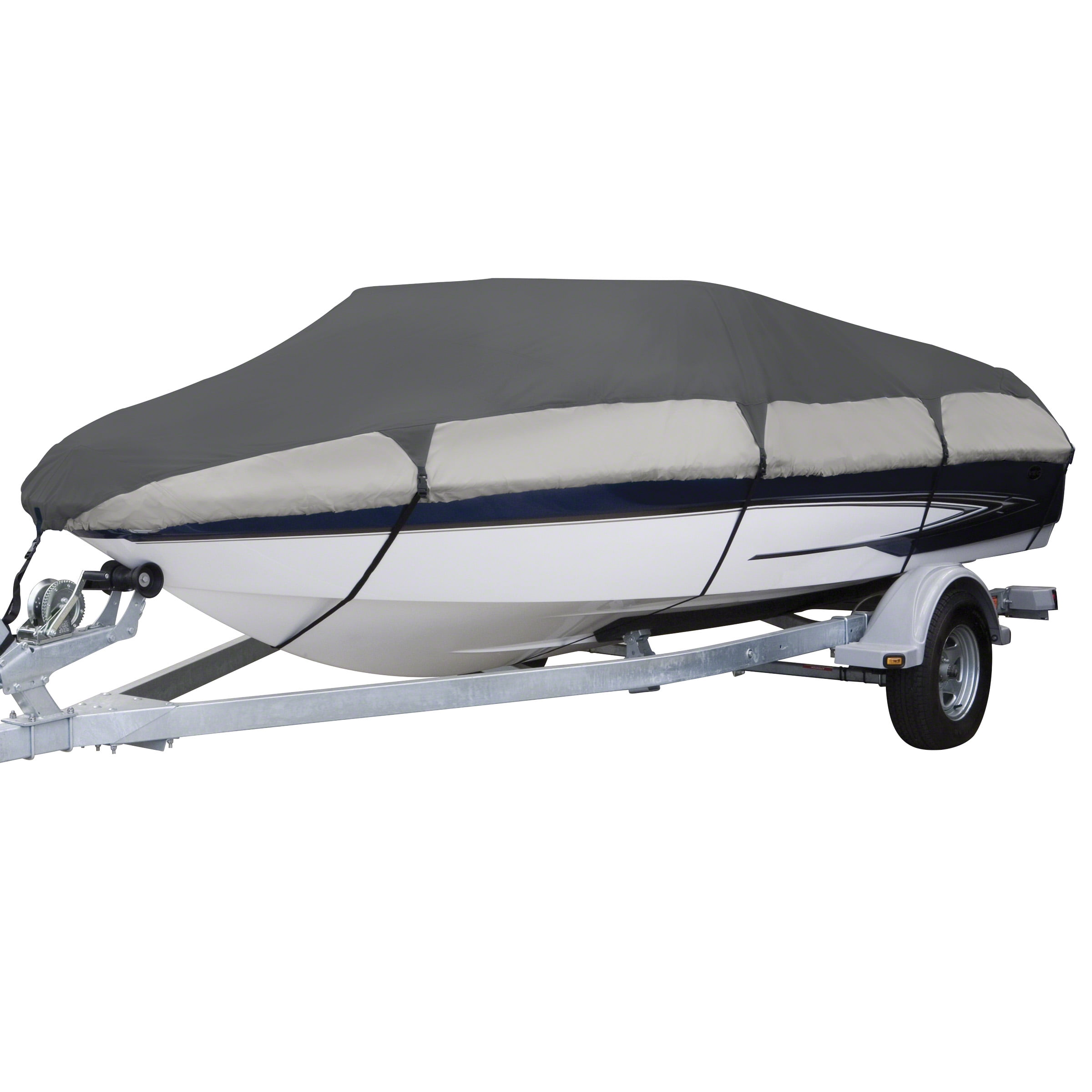 Classic Accessories Orion Deluxe Boat Cover, Fits Boats 20' 22' L x 106" W Trailerable Boat