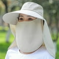 thumbnail image 2 of CHUMUD Women Sun Hats Face and Neck Protection Outdoor Hat UV Protection Trendy for Work and Sports, 2 of 2