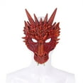 thumbnail image 3 of Halloween Mask Carnival Party Dragon Mask Men Women Costume Mask Eco Friendly Comfortable Breathable Mask,Fancy Dress Christmas Easter Stage Performance Decoration, 3 of 4