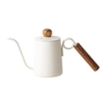thumbnail image 4 of GROWTH TANK Gooseneck Kettle Pour over Coffee Kettle 350ml Drip Coffee Pot for Home white, 4 of 9