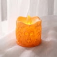 thumbnail image 6 of Fmbmuo Warm Light Halloween-Themed Flameless Led Candles , Outdoor Indoor Orange Thanksgiving Ornament , For Home Party Holiday Desktop Decor, 6 of 8