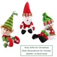 thumbnail image 4 of Decoraciones Decoraciones de mesa Cubiertas para botellas de vino Decoraciones para fiestas en el hogar Muñeco de nieve Papá Noel Abrazo encantador Decoraciones novedosas Lo mejor, 4 of 5