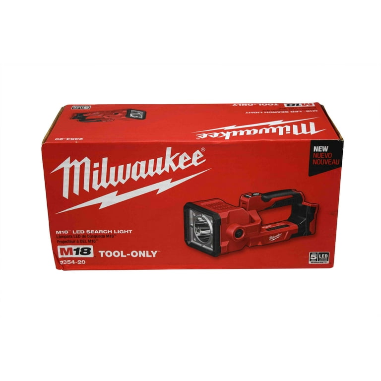 Milwaukee M18 18V Li Ion LED Flashlight Compact Portable Search Light Tool Only Walmart