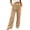 #05 Khaki 【Mix, Match & Rotate: Stock Up on Daily Colors】, variant on Women's Corduroy Wide Leg Pants with Pockets, Elastic Drawstring High Waist, Casual Loose Trousers, Pockets for Women, Lounge Pants, Business Casual Pants | UKHCCC,Army Green L