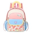 thumbnail image 4 of WAYUTE Backpack for Kids Back to School Backpacks Lightweight Patchwork Color Daypack for Toddler Daily Use Commuting Bookbag Casual Outdoor Travel, 4 of 7