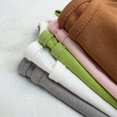thumbnail image 4 of KPOPLK Baby Boys Long Sleeve T Shirts Kids Basic Shirts Crew Neck Solid Color Tops Casual Tees 1T 2T 3T 4T(12-18 Months,White), 4 of 4