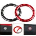 thumbnail image 2 of Yimiti Real Soft Carbon Fiber Sticker For Tesla For Model 3 Highland 2024 Trunk Button,Red, 2 of 9