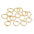 thumbnail image 3 of DEEPCRAFF 500Pcs Golden Jewelry Findings Rings Round Shape Durable Iron for DIY Projects, 3 of 8