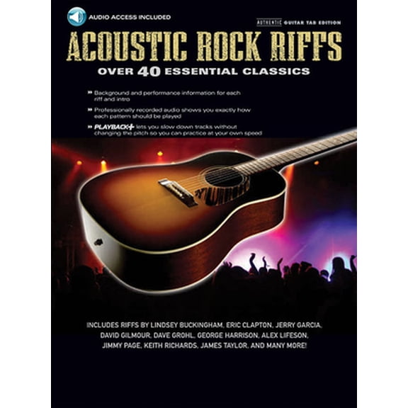 Pre-Owned Acoustic Rock Riffs: Over 40 Essential Classics (Paperback) 0739085891 9780739085899