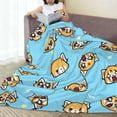 thumbnail image 5 of Aggretsuko Fleece Blanket Super Soft Cozy Throw Blanket 80"X60", Lightweight Fuzzy Comfy Flannel Blanket Warm Plush Throw Blankets For Couch, Sofa, Bed, 5 of 8