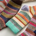 thumbnail image 4 of Uooqdmx 5 Pairs Sleep Socks, Wool Socks for Women, Mid Crew Socks, Thermal Socks for Women, Warm Winter Socks, Multi-color One Size, 4 of 8
