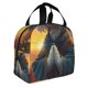 thumbnail image 2 of Disketp Sunset Meditating Bichon Frise Bolsa Térmica para Almuerzo para Hombre y Mujer, Ideal para Trabajo, Senderismo y Picnic, 2 of 8