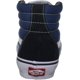 thumbnail image 3 of 26.5~28.0 cmNavy/WhiteSk8-Hi Unisex Casual High-Top Skate Shoes, Comfortable and Durable in Signature Waffle Rubber Sole, 3 of 5