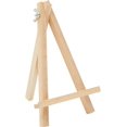 thumbnail image 5 of Mini caballete, tarjetero de madera para pantallas de escritorio, invitaciones, Pho, 5 of 5