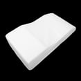 Lumbar Support & Back Relief Bed Wedge for Comfortable Sleep, White