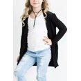 thumbnail image 2 of Langwyqu Girls Cardigan Open Front Casual Long Sleeve Outerwear with Pockets, 2 of 5