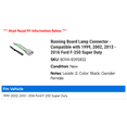 thumbnail image 2 of Running Board Lamp Connector - Compatible with 1999, 2002, 2013 - 2016 Ford F-250 Super Duty 2014 2015, 2 of 2