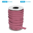 thumbnail image 2 of Uxcell 1Pcs Piping Cord Trim Piping Tape for Sewing DIY Crafting Fabric Edge Trim Rose Pink 1/2" x 30 Yard, 2 of 5