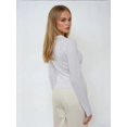 thumbnail image 4 of Crew Neck Long Sleeve Wffle T-shirt, 4 of 4