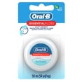 thumbnail image 2 of (2 pack) Oral-B Floss, Essential Floss Mint Waxed Dental Floss, Cavity Defense, 50 m, 2 of 7
