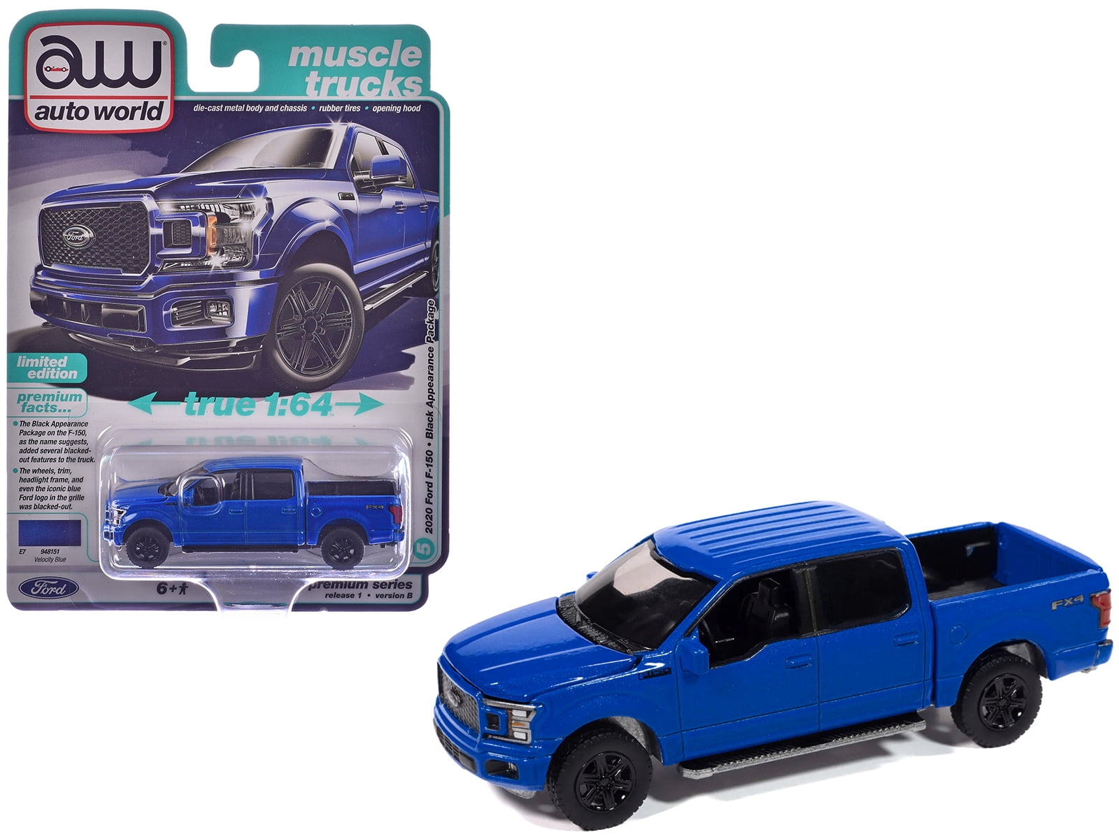 1999 Ford F-150 SVT Lightning Pickup Truck Light Blue with