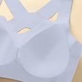 thumbnail image 4 of Xdegoge Seamless Bras for Women Wireless Soft Supportive Training Racerback Comfort Sports Bra No Underwire Yoga Running Bralettes with Removable Pads, 4 of 6