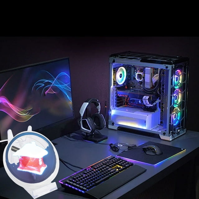 Ventilador De Holograma 3D, Proyector Holográfico 3D Con Control Remoto De 48 Cuentas LED Para Tiendas Comerciales