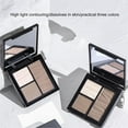 thumbnail image 2 of Contour Palette Multi-Effect 3-Color Palette Multifunctional Brighten Highlight for Sculpted Brightened Face, 2 of 8