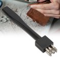 thumbnail image 3 of Stitching Prong,Leather Prong Punch Wear Leather Prong Punch Leather Chisel Tool Streamlined Design, 3 of 14