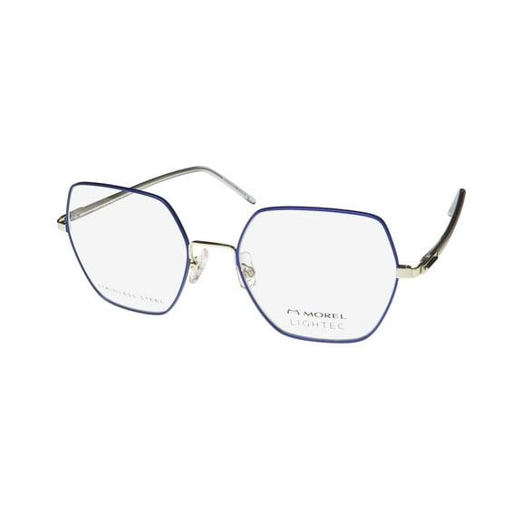 LIGHTEC 30293L EYEGLASS FRAME/GLASSES HANDMADE IN FRANCE STAINLESS STEEL METAL