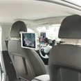 thumbnail image 4 of Universal 360 Grados De Rotación Asiento De Coche De Aluminio Soporte Para Tableta Soporte De Montaje Ajustable Escalable Para Tabletas De Teléfono De 44752 Pulgadas Para Ipad Eigraketly VI008924-02, 4 of 5