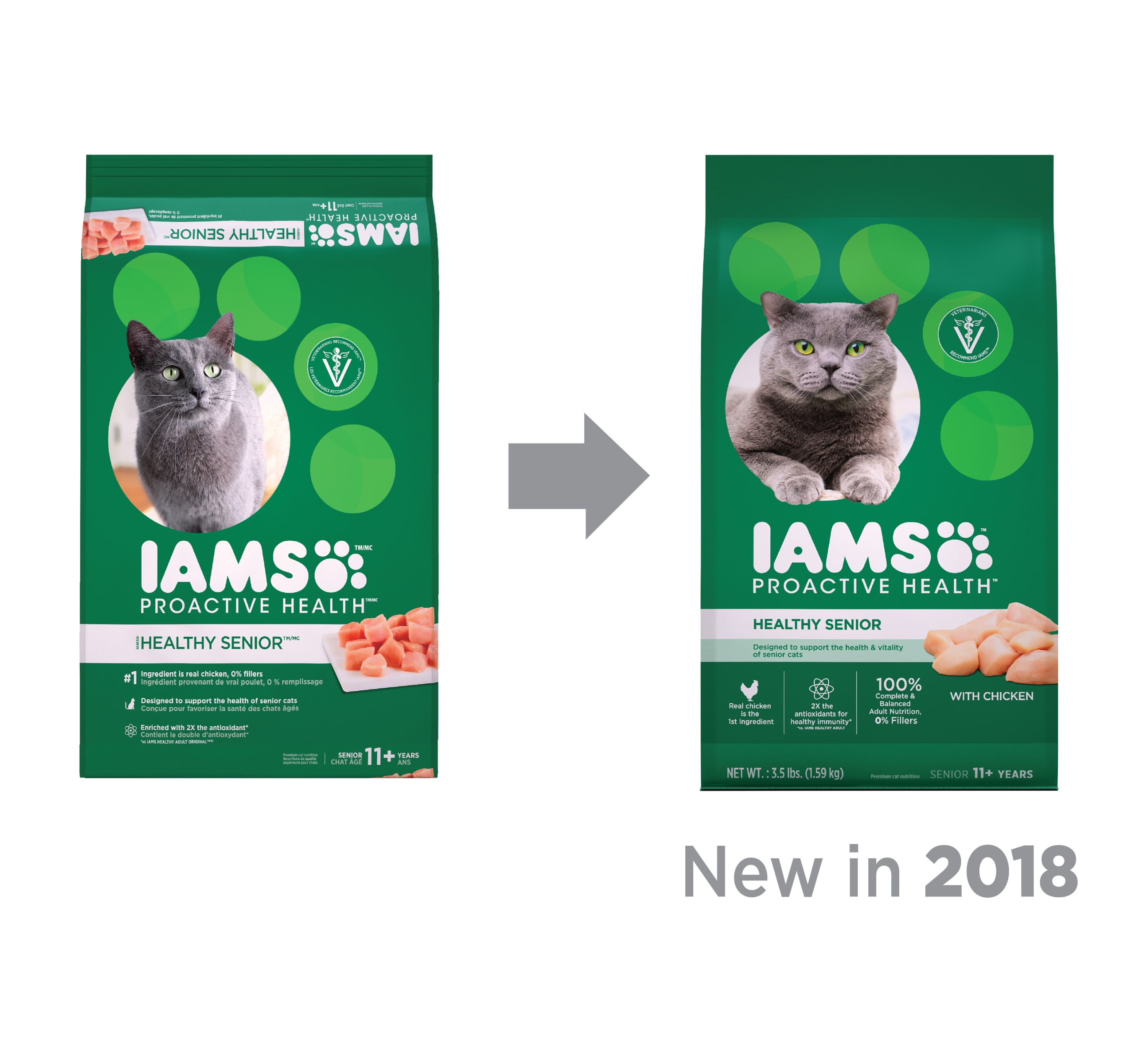 iams senior cat