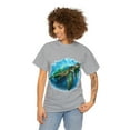 thumbnail image 3 of Water Turtle 1, Unisex Heavy Cotton Tee, 3 of 12