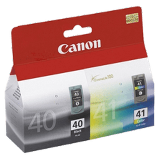 -Tout Neuf Original CANON PG40 / CL41 Cartouche d'Encre / Jet d'Encre Combo Noir Tricolore