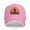 Pink, variant on Funny Retro Bigfoot Rock Roll Men Women Sandwich Cap Classic Baseball Capunisex Adjustable Casquette Dad Hat