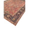 thumbnail image 4 of Pasargad Home Ferehan 4' x 6' Hand-Knotted Wool Rust/Navy Rug - All Ages, Indoors, 4 of 4