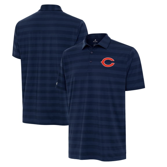 Men's Antigua Navy Chicago Bears Big & Tall Tunnel Polo